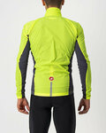CASTELLI chaqueta cortaviento - SQUADRA STRECH - amarillo