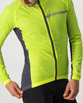 CASTELLI chaqueta cortaviento - SQUADRA STRECH - amarillo