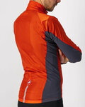 CASTELLI chaqueta cortaviento - SQUADRA STRECH - rojo