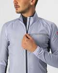 CASTELLI chaqueta cortaviento - SQUADRA STRECH - gris