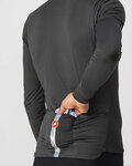 CASTELLI chaqueta cortaviento - SQUADRA STRECH - gris