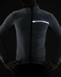 CASTELLI chaqueta cortaviento - SQUADRA STRECH - gris