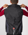 CASTELLI chaleco - SQUADRA STRECH - negro