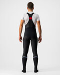 CASTELLI pantalones largos con tirantes - POLARE 3 WINTER - negro