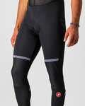 CASTELLI pantalones largos con tirantes - POLARE 3 WINTER - negro