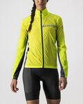 CASTELLI chaqueta cortaviento - SQUADRA STRECH LADY - amarillo
