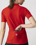CASTELLI chaqueta cortaviento - SQUADRA STRECH LADY - negro