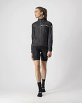 CASTELLI chaqueta cortaviento - SQUADRA STRECH LADY - negro