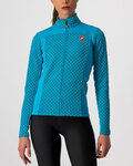 CASTELLI maillot de invierno de manga larga - SFIDA 2 LADY WINTER - azul claro