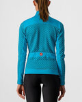 CASTELLI maillot de invierno de manga larga - SFIDA 2 LADY WINTER - azul claro