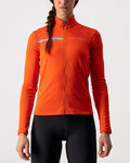 CASTELLI maillot de invierno de manga larga - SINERGIA 2 LADY WNT - rojo