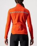 CASTELLI maillot de invierno de manga larga - SINERGIA 2 LADY WNT - rojo