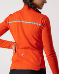 CASTELLI maillot de invierno de manga larga - SINERGIA 2 LADY WNT - rojo