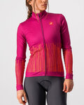CASTELLI maillot de invierno de manga larga - SORPRESA LADY WINTER - rosa