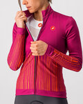 CASTELLI maillot de invierno de manga larga - SORPRESA LADY WINTER - rosa