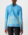 CASTELLI maillot de invierno de manga larga - SORPRESA LADY WINTER - azul claro