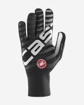 CASTELLI guantes de dedos largos - DILUVIO C - negro