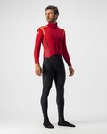 CASTELLI monos - SANREMO ROS SUIT - rojo/negro