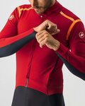 CASTELLI monos - SANREMO ROS SUIT - rojo/negro