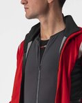 CASTELLI chaqueta aislante - ALPHA RoS 2 - rojo