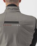 CASTELLI chaqueta aislante - ALPHA RoS 2 - gris/negro