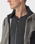 CASTELLI chaqueta aislante - ALPHA RoS 2 - gris/negro