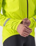 CASTELLI impermeable - EMERGENCY RAIN 2 - amarillo
