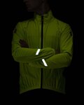CASTELLI impermeable - EMERGENCY RAIN 2 - amarillo
