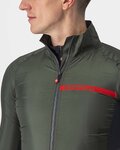 CASTELLI chaqueta cortaviento - SQUADRA STRECH - verde