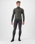 CASTELLI chaqueta cortaviento - SQUADRA STRECH - verde