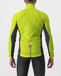 CASTELLI chaqueta cortaviento - SQUADRA STRECH - amarillo