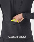 CASTELLI chaqueta cortaviento - SQUADRA STRECH - amarillo