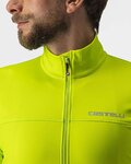 CASTELLI maillot de invierno de manga larga - FONDO 2 WINTER - amarillo