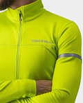 CASTELLI maillot de invierno de manga larga - FONDO 2 WINTER - amarillo
