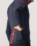 CASTELLI maillot de invierno de manga larga - FONDO 2 WINTER - azul