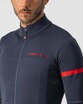 CASTELLI maillot de invierno de manga larga - FONDO 2 WINTER - azul