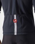 CASTELLI maillot de invierno de manga larga - FONDO 2 WINTER - antracita