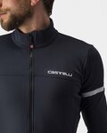 CASTELLI maillot de invierno de manga larga - FONDO 2 WINTER - antracita