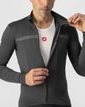 CASTELLI maillot de invierno de manga larga - PRO THERMAL - antracita