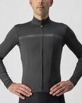 CASTELLI maillot de invierno de manga larga - PRO THERMAL - antracita