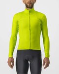 CASTELLI maillot de invierno de manga larga - PRO THERMAL - amarillo