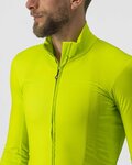 CASTELLI maillot de invierno de manga larga - PRO THERMAL - amarillo