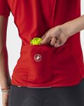 CASTELLI chaqueta cortaviento - SQUADRA STRECH LADY - amarillo