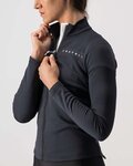 CASTELLI maillot de invierno de manga larga - SINERGIA 2 LADY WNT - antracita