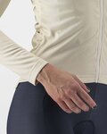 CASTELLI maillot de invierno de manga larga - SINERGIA 2 LADY WNT - marfil