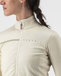 CASTELLI maillot de invierno de manga larga - SINERGIA 2 LADY WNT - marfil