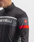 CASTELLI maillot de invierno de manga larga - PASSISTA - antracita