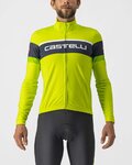 CASTELLI maillot de invierno de manga larga - PASSISTA - amarillo