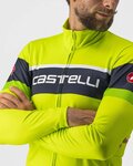 CASTELLI maillot de invierno de manga larga - PASSISTA - amarillo