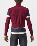 CASTELLI maillot de invierno de manga larga - PASSISTA - granate